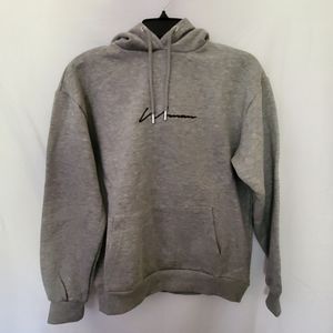 RECYCLED WOMAN SCRIPT HOODIE